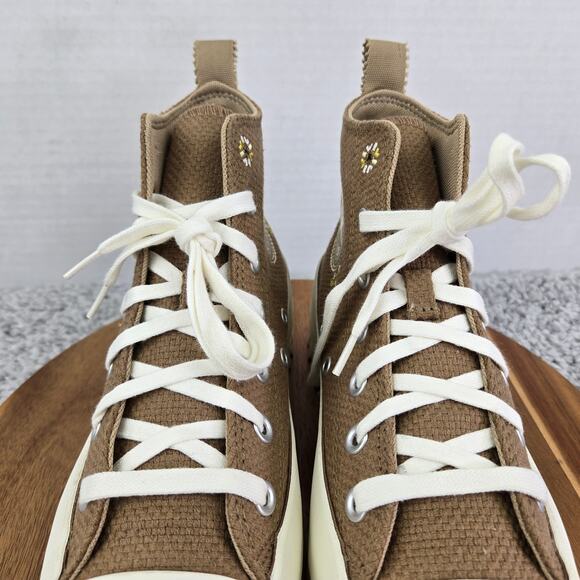 Converse CTAS Lugged Hi 2.0 Autumn Embroidery Sand Dune Platform Sneaker Women 8 - Picture 7 of 13